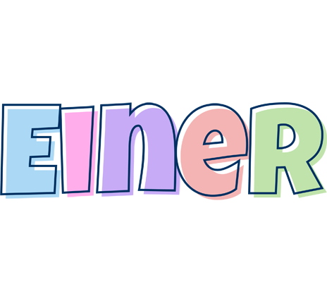 Einer pastel logo