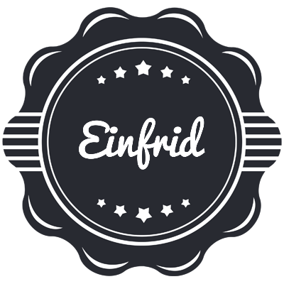 Einfrid badge logo