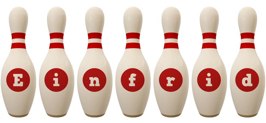 Einfrid bowling-pin logo