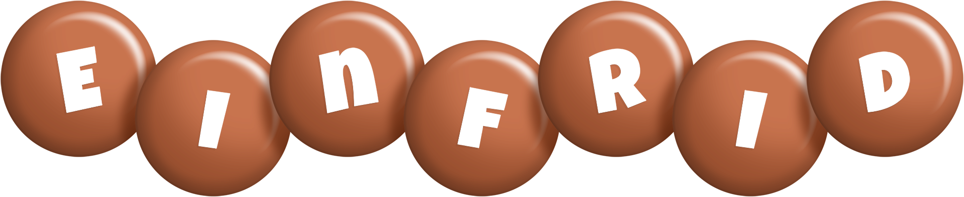 Einfrid candy-brown logo