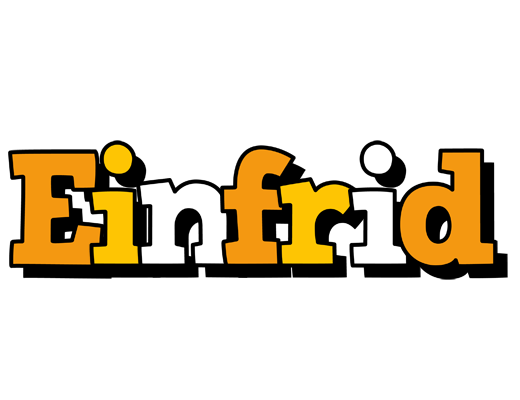 Einfrid cartoon logo