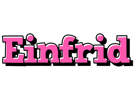 Einfrid girlish logo