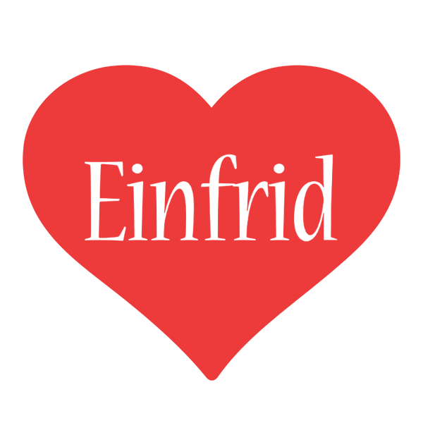 Einfrid love logo