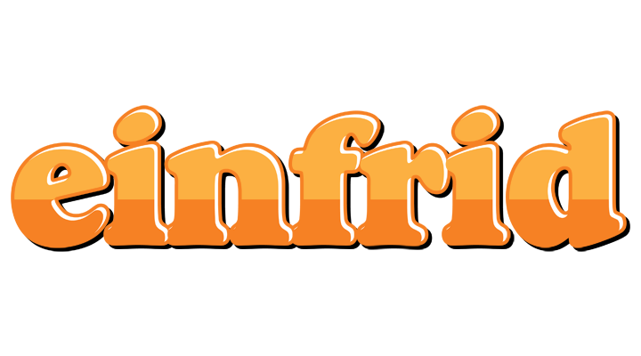 Einfrid orange logo