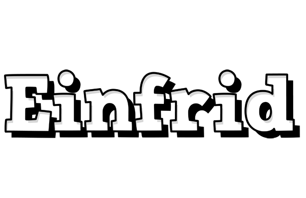 Einfrid snowing logo