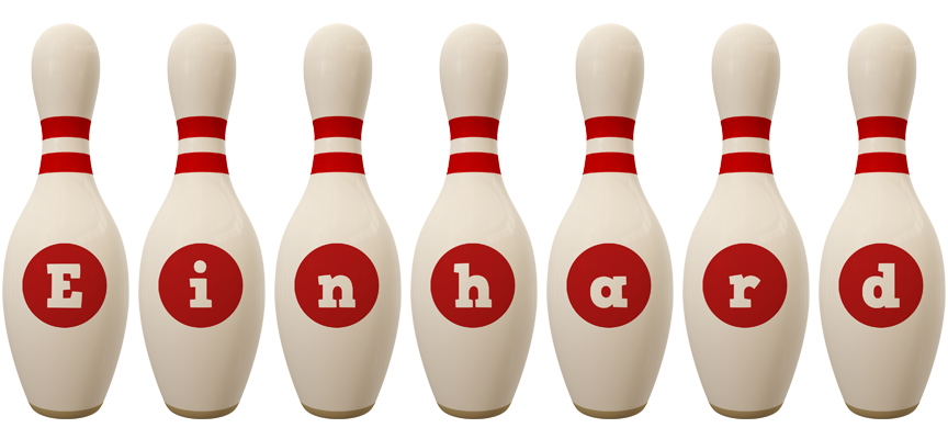Einhard bowling-pin logo