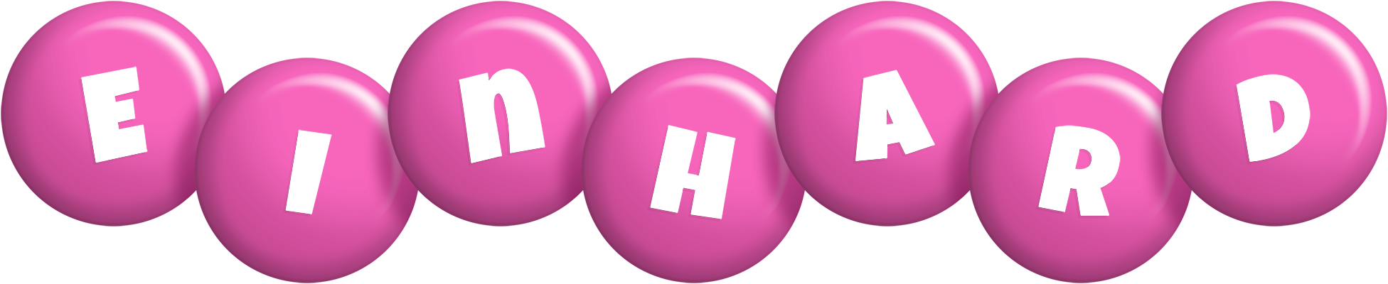 Einhard candy-pink logo