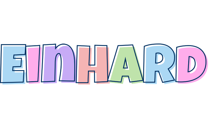 Einhard pastel logo