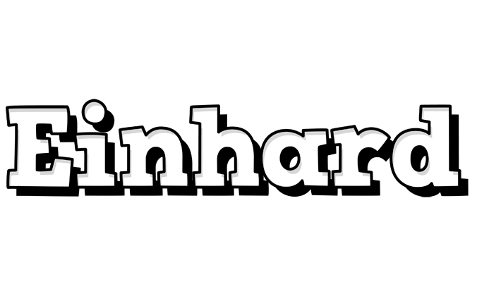 Einhard snowing logo
