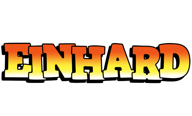 Einhard sunset logo