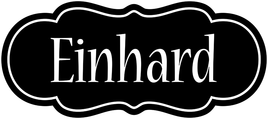 Einhard welcome logo