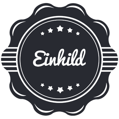 Einhild badge logo