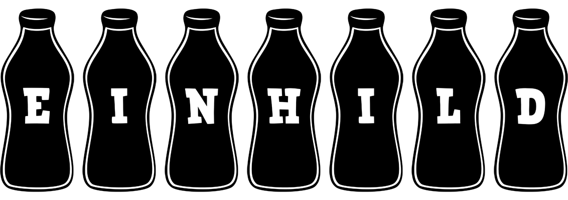 Einhild bottle logo