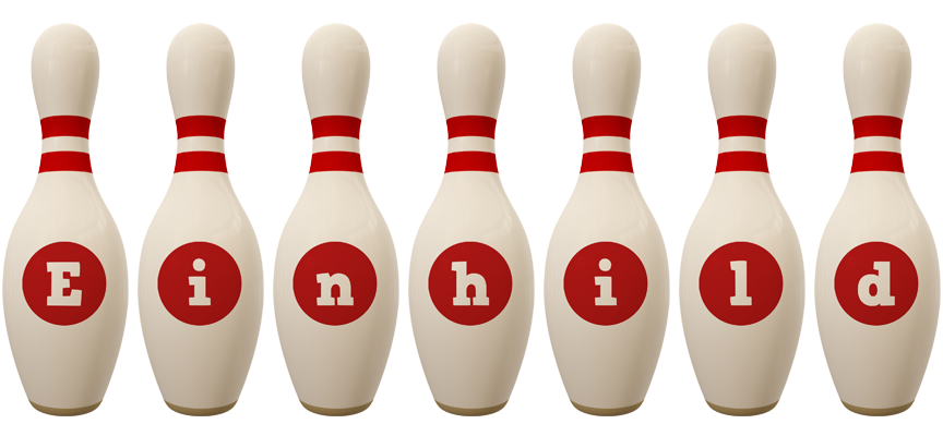 Einhild bowling-pin logo