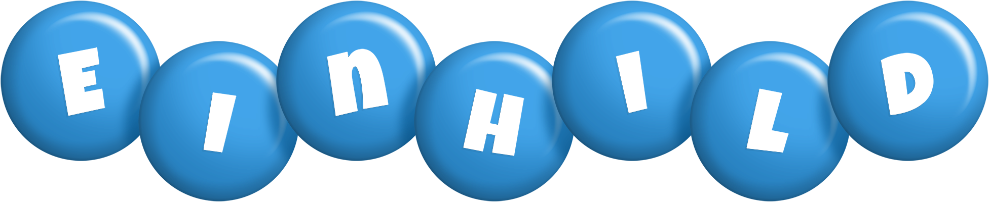 Einhild candy-blue logo