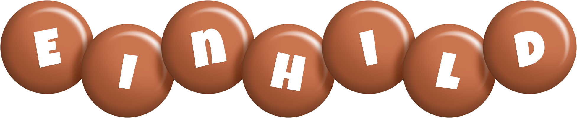 Einhild candy-brown logo