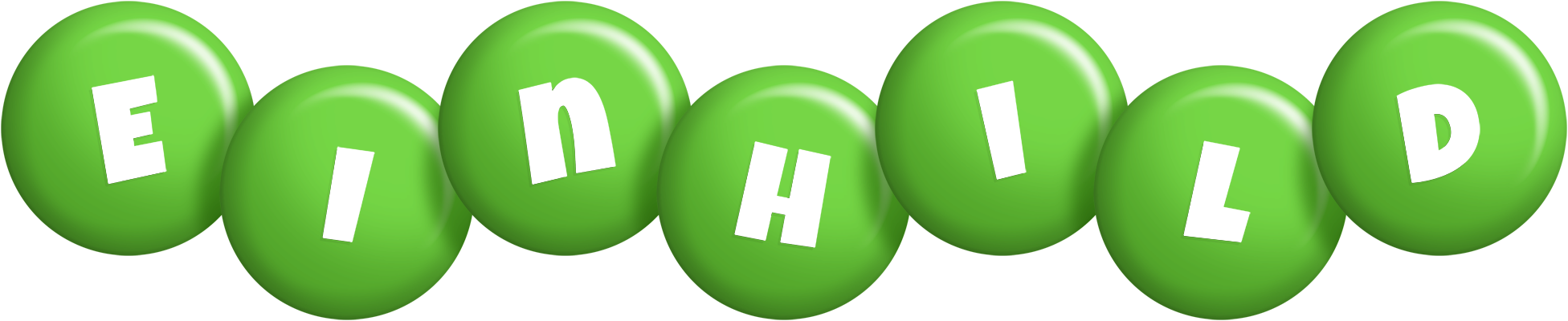 Einhild candy-green logo