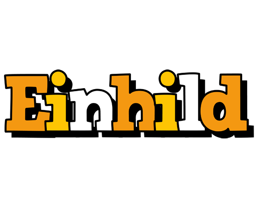 Einhild cartoon logo