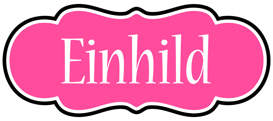 Einhild invitation logo