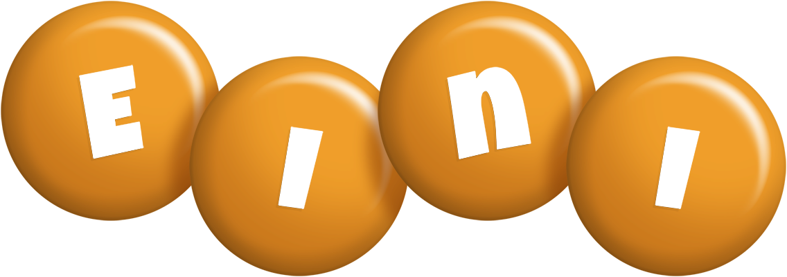 Eini candy-orange logo