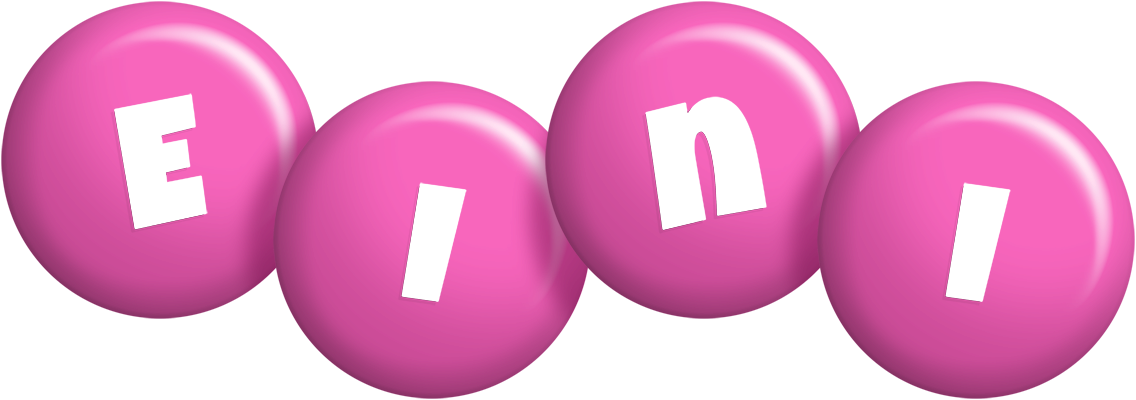 Eini candy-pink logo