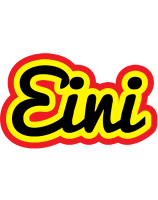 Eini flaming logo