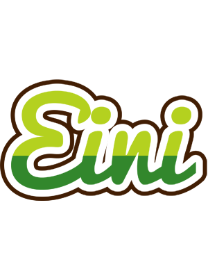 Eini golfing logo