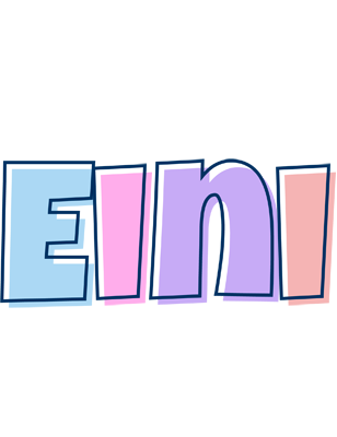 Eini pastel logo