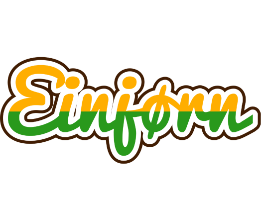 Einjørn banana logo