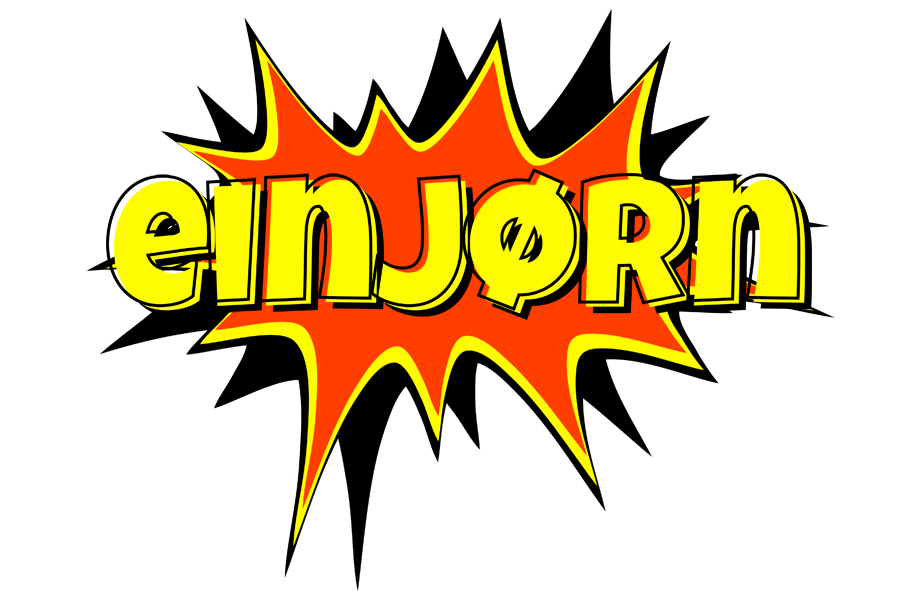 Einjørn bazinga logo