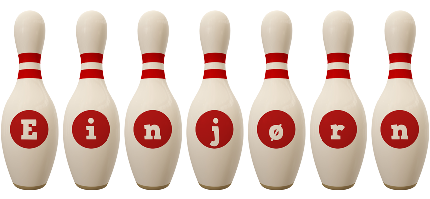 Einjørn bowling-pin logo