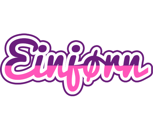 Einjørn cheerful logo
