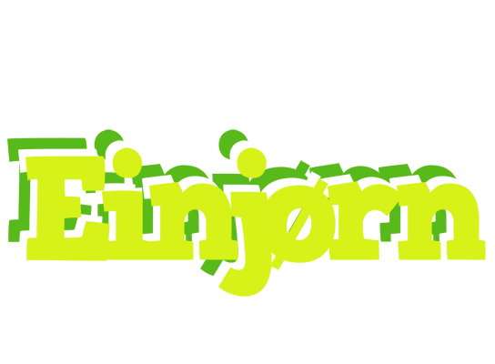Einjørn citrus logo