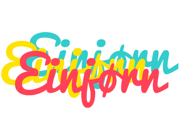 Einjørn disco logo