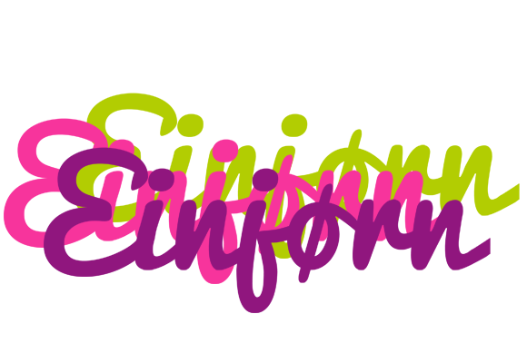 Einjørn flowers logo