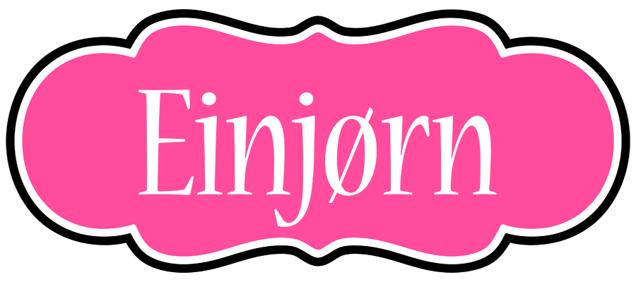 Einjørn invitation logo