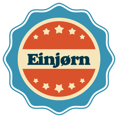Einjørn labels logo