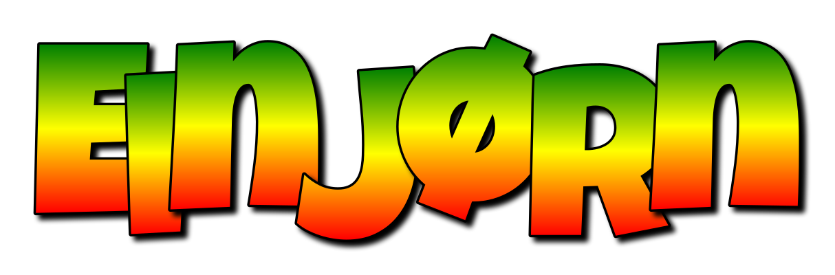 Einjørn mango logo