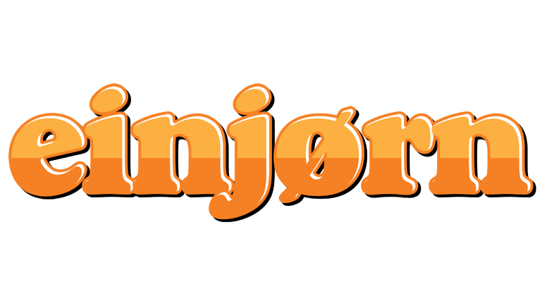 Einjørn orange logo