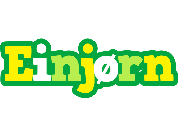 Einjørn soccer logo