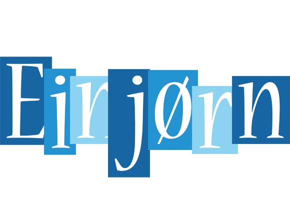 Einjørn winter logo