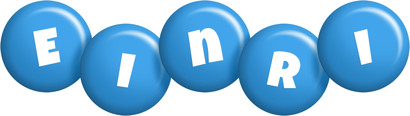 Einri candy-blue logo
