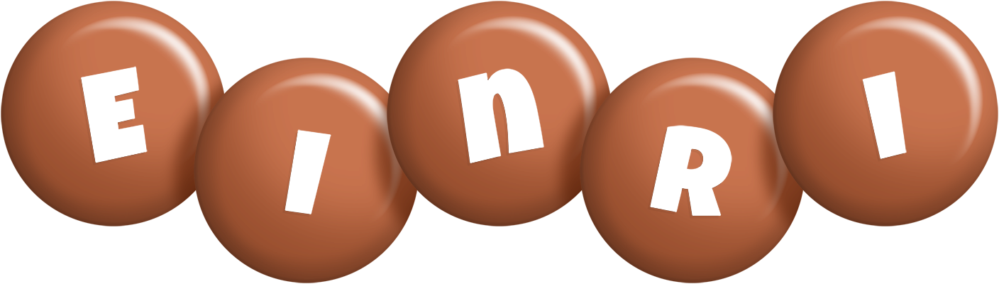 Einri candy-brown logo