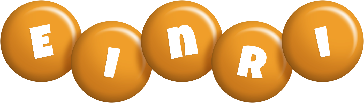 Einri candy-orange logo