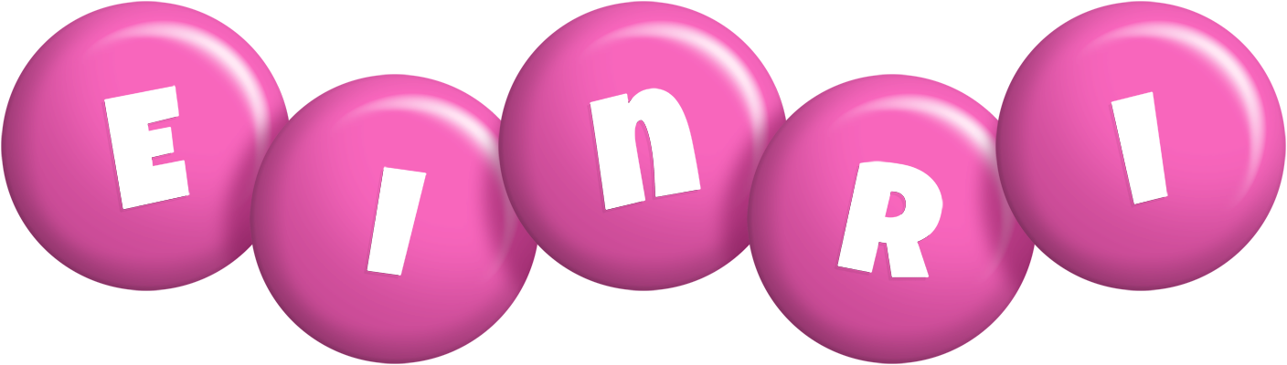 Einri candy-pink logo