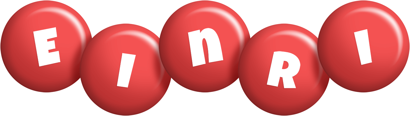 Einri candy-red logo