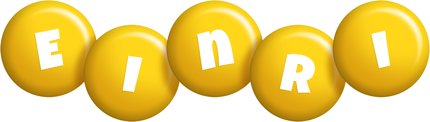 Einri candy-yellow logo