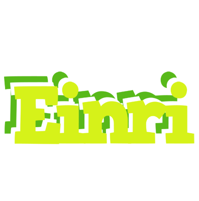 Einri citrus logo