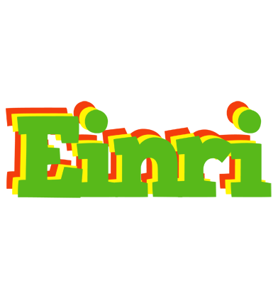 Einri crocodile logo