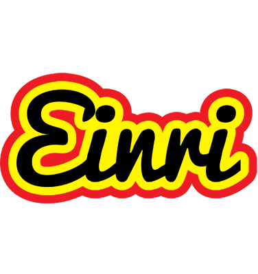 Einri flaming logo